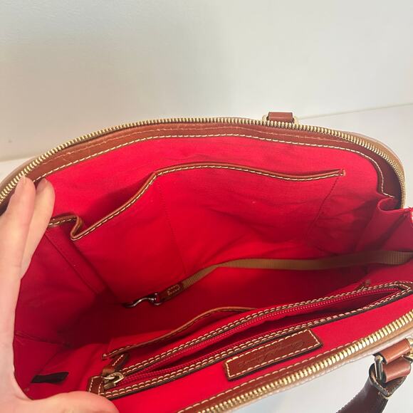 Dooney & Bourke Zip Zip Satchel Purse - Picture 8 of 9